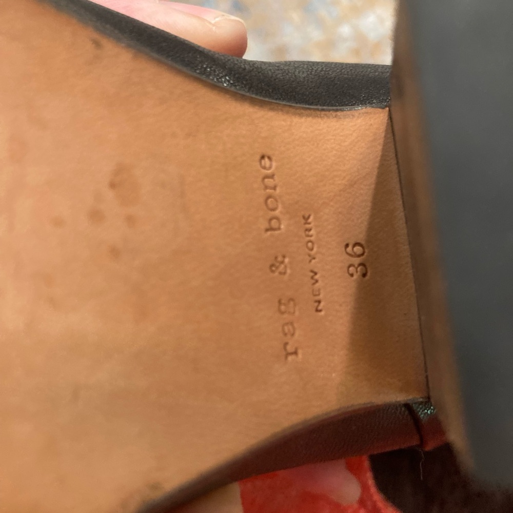 Rag & Bone Newbury Brown Ankle Boots - Picture 7 of 8
